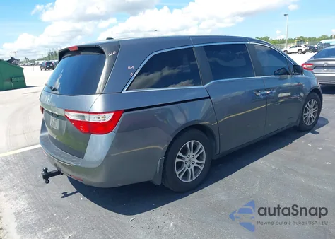 2013 Honda Odyssey Ex-L из США, поврежденный, VIN 5FNRL5H68DB040838